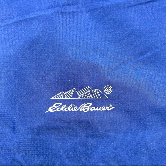 Youth Jacket Two-Tone Blue Size Small 7-8 Eddie Bauer - Picture 5 of 6